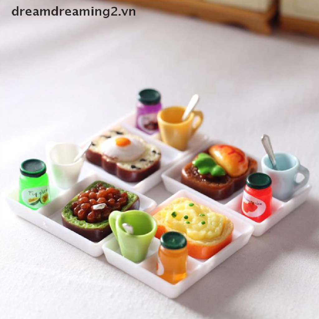 Bộ 5 Mô Hình Ngôi Nhà Búp Bê Dễ Thương