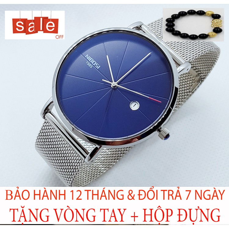 💥FREESHIP+TẶNG VÒNG TAY💥 Đồng hồ nam NIBOSI M3-Giảm 15K nhập [ DONG HO NAM ]-Ưu đãi mua đồng hồ nam tại shop