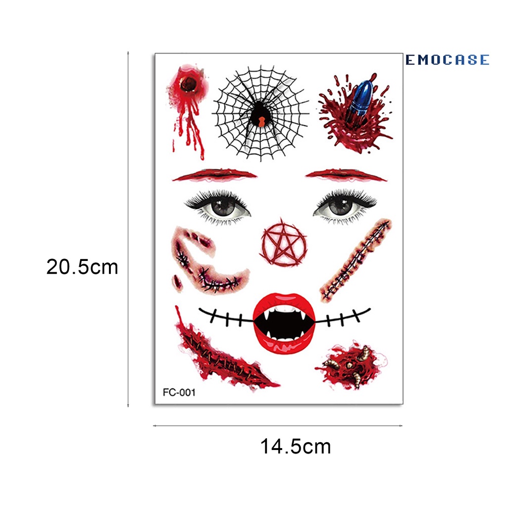 Hình Xăm Dán Vết Sẹo Thân Thiện Với Da Dành Cho Nam