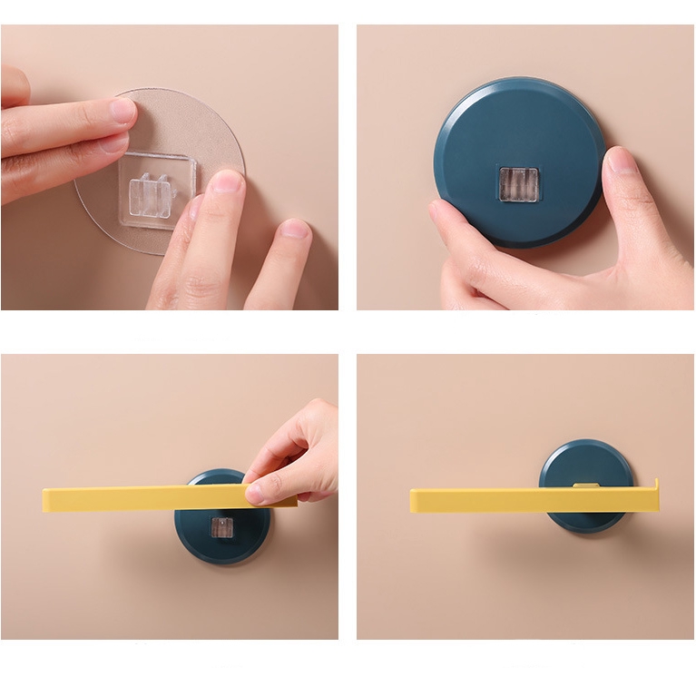 Giá treo khăn OSSAYI gắn tường tiện lợi cho phòng tắm