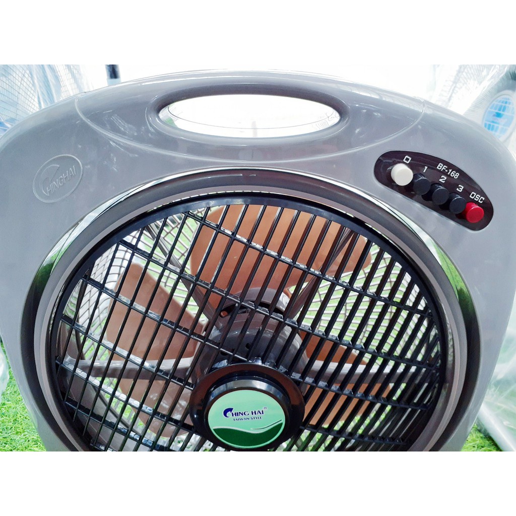 Quạt hộp tản nhiệt cao cấp Chinghai BF168 -  Điện tản 3 chế độ siêu mát , công suất lớn - bảo hành 12 tháng