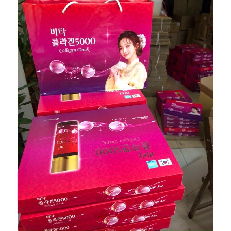 Nước Uống Đẹp Da Bổ Sung Collagen Vita 5000