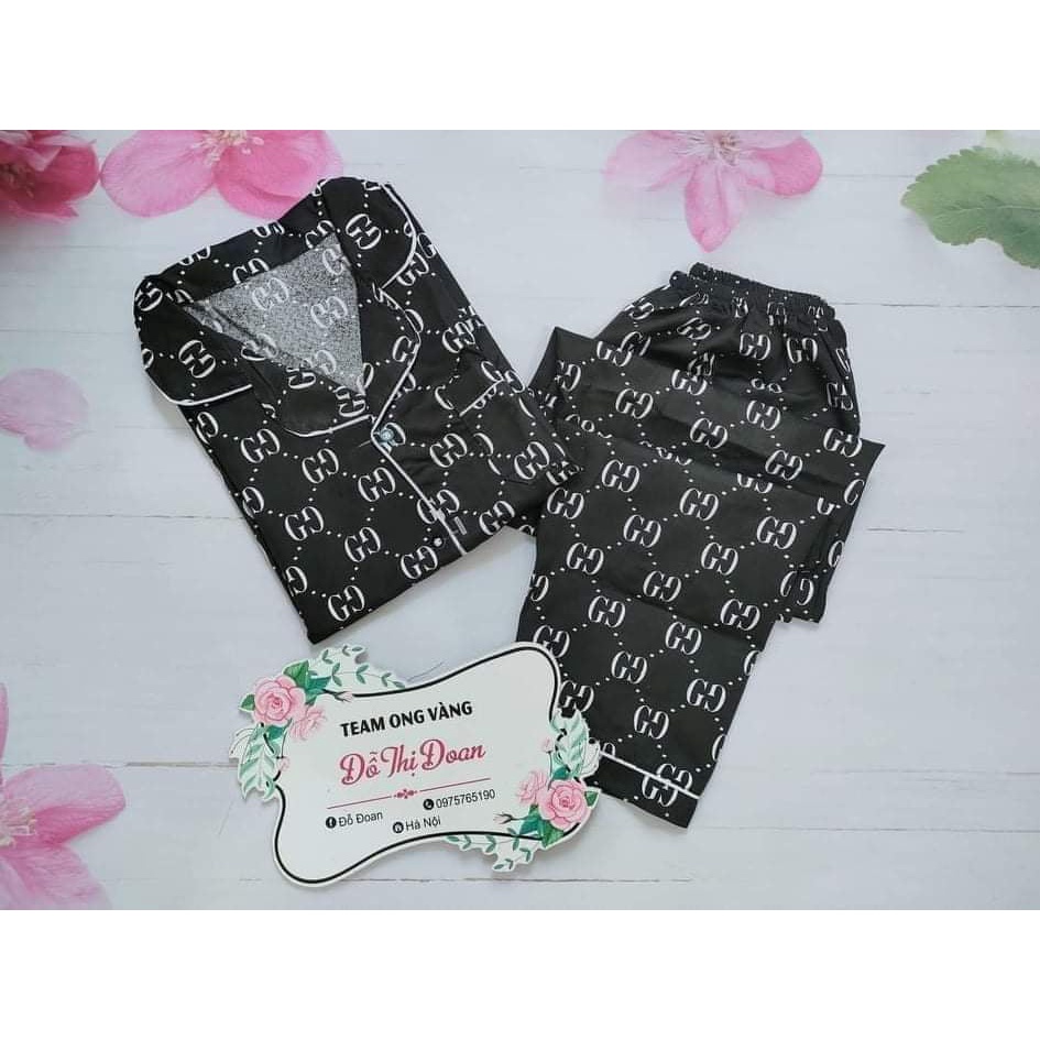 Bộ pizama tay dài quần dài