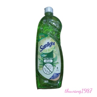 Now Ship- Nước rửa chén Sunlight Matcha và trà nhật chai 400 ml