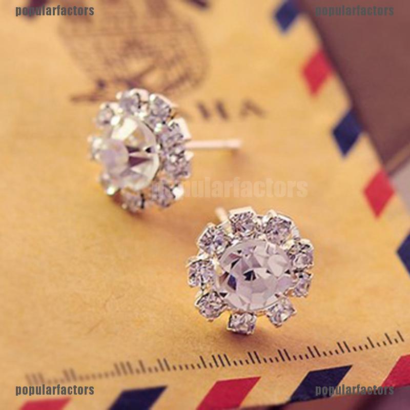 Đôi Bông Tai Dáng Dài Đính Đá Thời Trang Cho Nữ