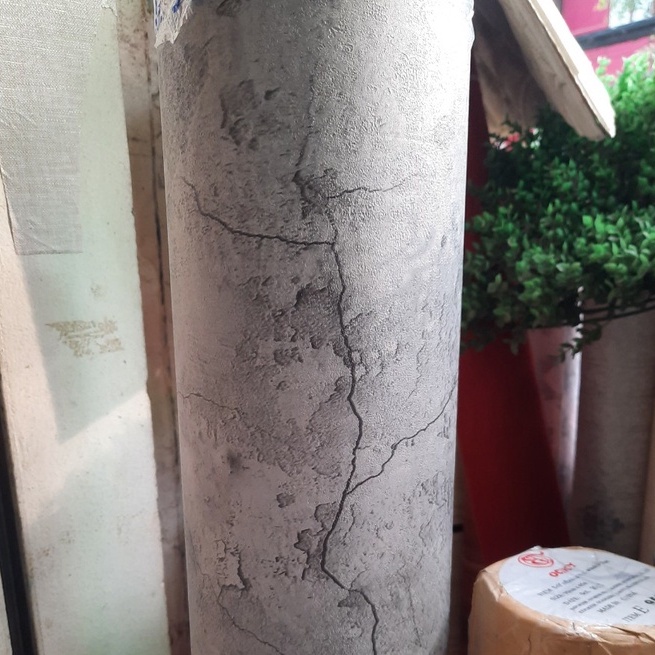 Giấy Dán Tường Giả Xi Măng, Decal Dán Tường Giả Bê Tông