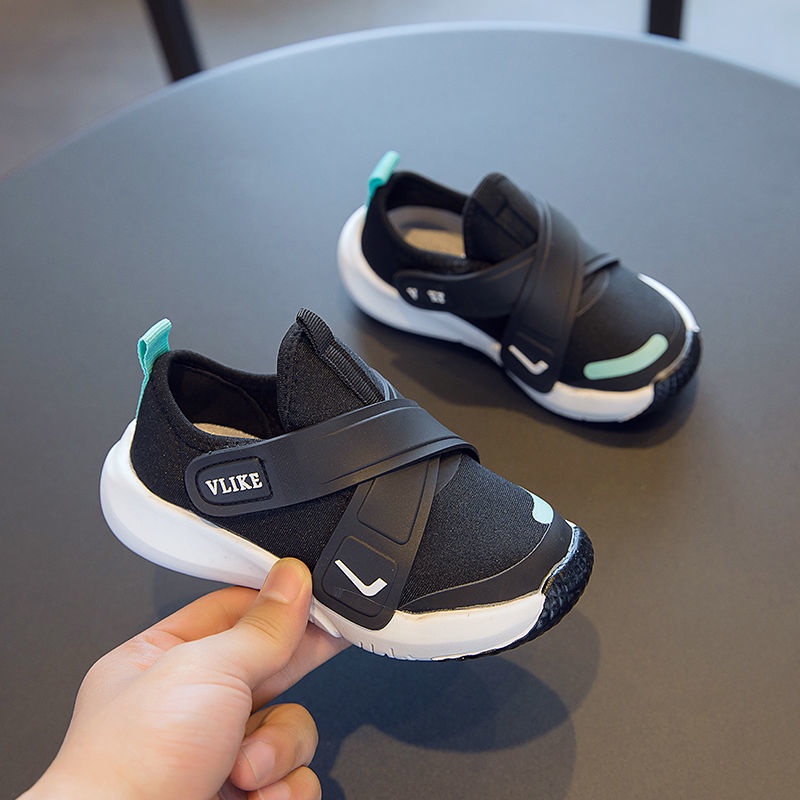 [Hàng Có Sẵn Bán Chạy] Giày Canvas Đế Mềm Thoáng Khí Có Khóa Màu Kẹo Đơn Giản Dễ Phối Đồ Mùa Thu Cho Bé Gái