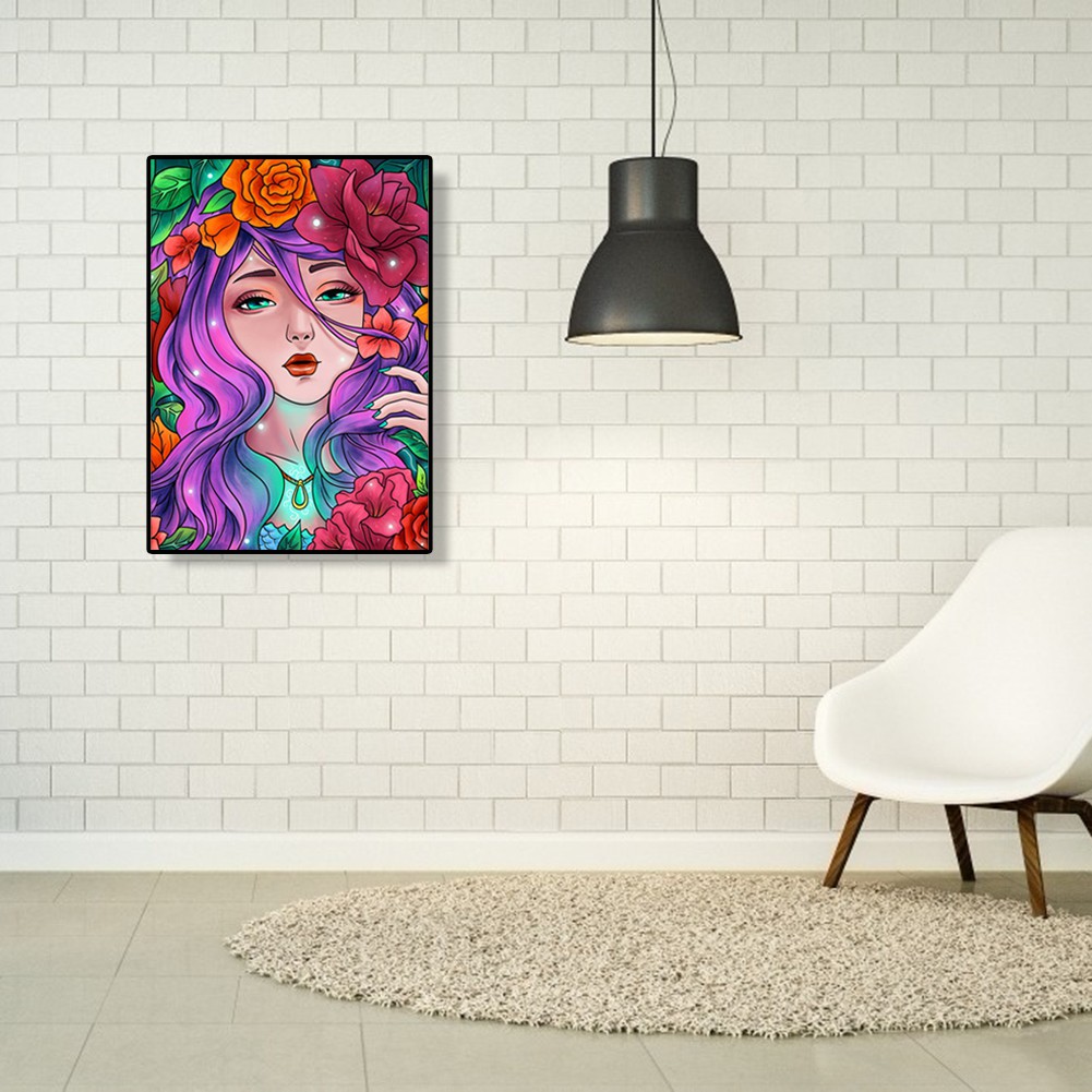 Bộ Tranh Đính Đá 5d Tự Làm Hình Phong Cảnh Ấn Tượng