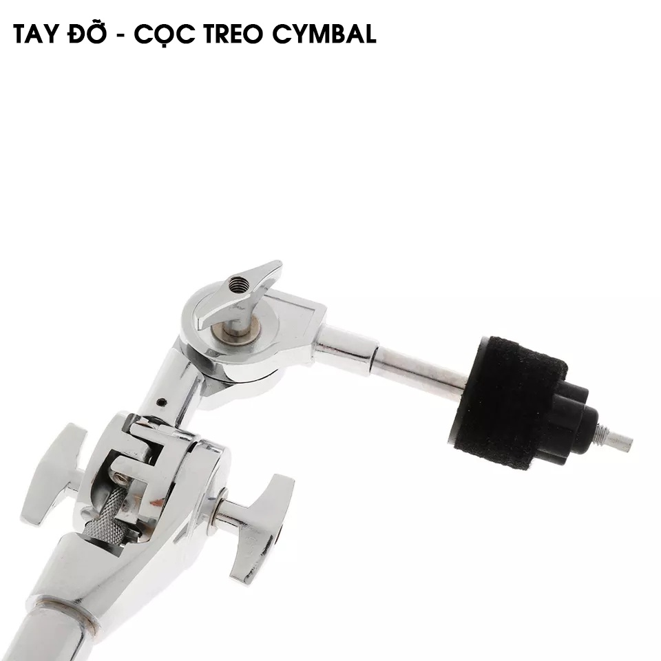 Bộ Phụ Kiện Clamp Kẹp Đa Năng – Tay Đỡ Trống Tom – Tay Đỡ Cymbal Cho Người Chơi Trống Cơ, Trống Jazz