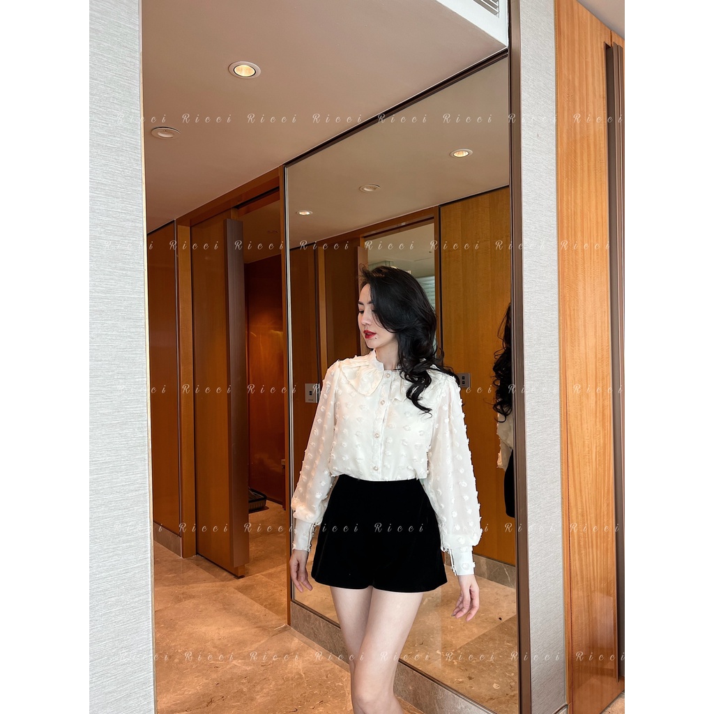 Quần short 2 màu Đen Trắng Ricci | Ricci Official | BigBuy360 - bigbuy360.vn