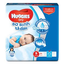 tã dán huggies newborn S30 miếng