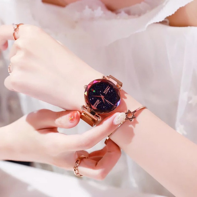 [NEW 2019 TẶNG PIN] Đồng hồ nữ Mobangtuo dây lụa khóa nam châm siêu sang chảnh | BigBuy360 - bigbuy360.vn