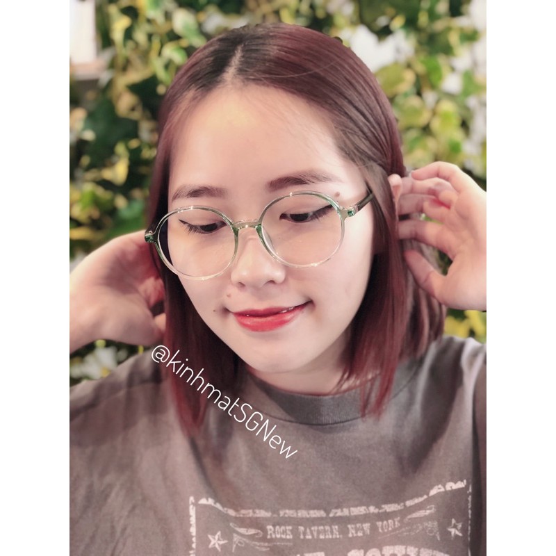 [Gọng kính giá rẻ] Gọng kính tròn chất liệu nhựa dẻo nhẹ bền thời trang | BigBuy360 - bigbuy360.vn