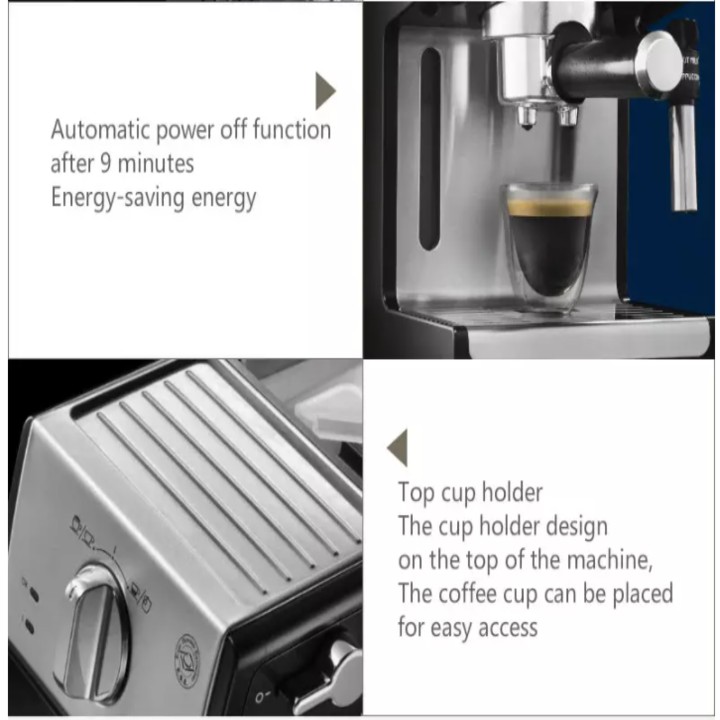 [ BẢO HÀNH 12 THÁNG]  Máy pha cà phê chuyên dụng Espresso nhãn hiệu Delonghi ECP36.31