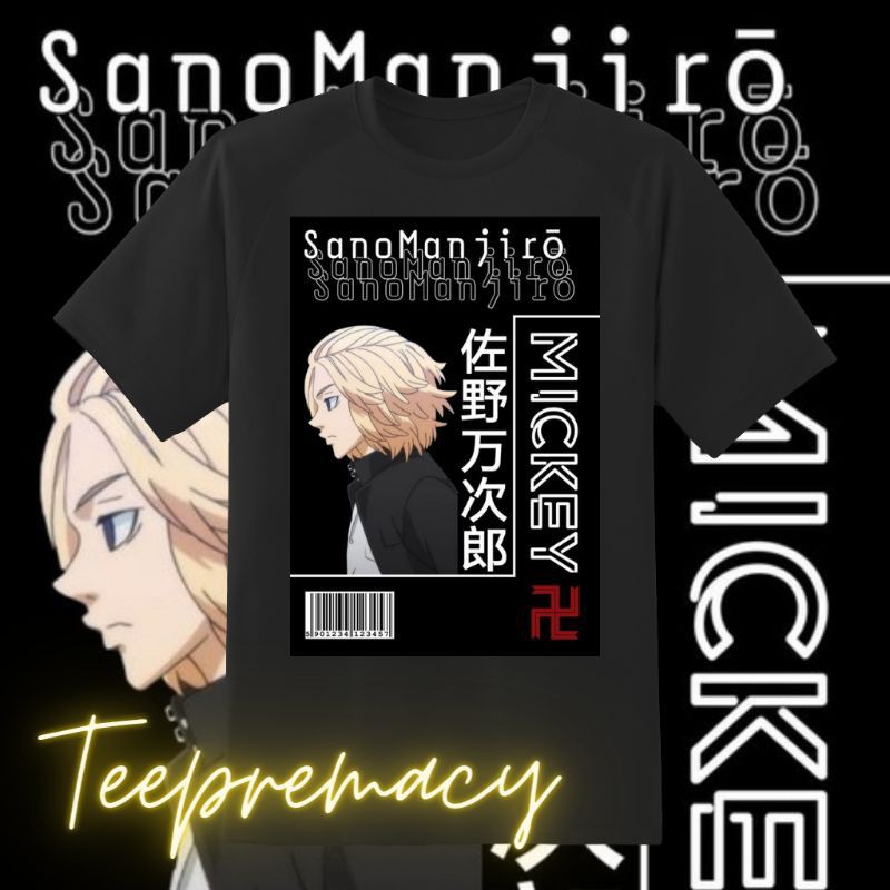 (SALE) Áo thun in hinh Tokyo Revengers - Mickey V.2 độc đẹp giá rẻ