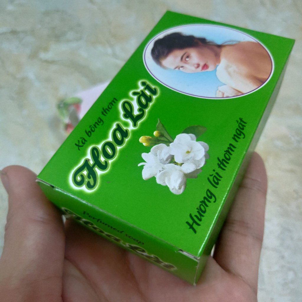 Bánh Xà bông tắm hoa lài 100g hương thơm ngát