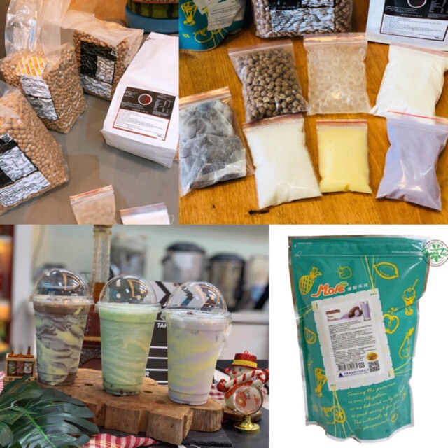 [RẺ VÔ ĐỊCH] SÉT NẤU TRÀ SỮA MATCHA,KHOAI MÔN, SOCOLA ( có video)