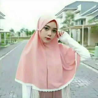 Khăn Trùm Đầu Kiểu Hồi Giáo Phối Ren Dễ Thương