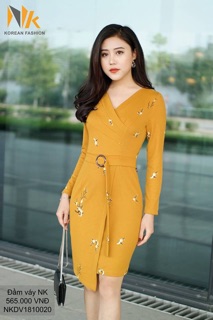 Freeship 99k TQ_Đầm len