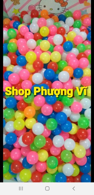 Túi 50 quả bóng nhựa Việt Nam phi 5cm cho bé yêu
