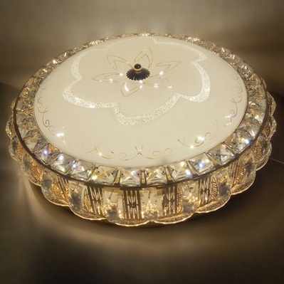 Đèn Ốp Trần Pha Lê Hiện Đại QTD678, Đèn Led Ốp Trần Trang Trí Nội Thất Phòng Khách