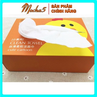 Khăn giấy đa năng CON VỊT VÀNG 50 MIẾNG ROREC Clean Towel cute cartoon