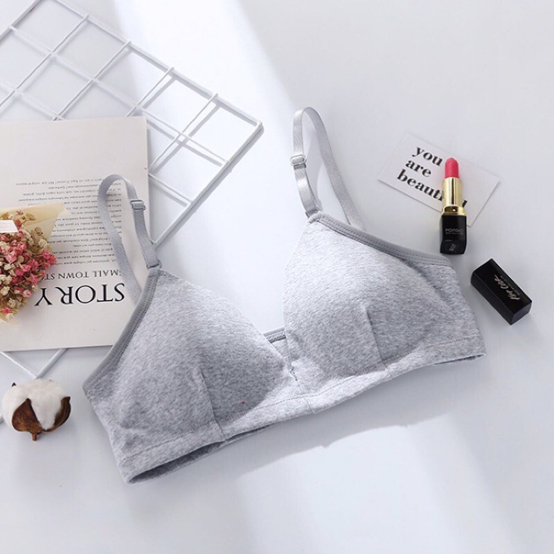 [ BRA LÁ CÓ MÚT ] Áo Bra Với 3 Tông Màu Cute Dễ Dàng Sử Dụng - Áo Có Kèm Mút - Hai Dây Nhẹ Nhàng - Giặt Tay Máy Thoải Má | BigBuy360 - bigbuy360.vn