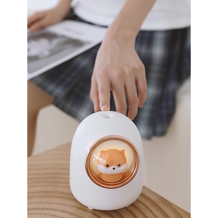 Máy phun sương mini tạo độ ẩm chống khô da cho bé HolaKids Decor