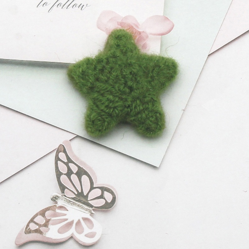 Set 5 Ngôi Sao Năm Cánh Bằng Vải Nỉ Trang Trí Phụ Kiện Chụp Ảnh Cho Bé Sơ Sinh