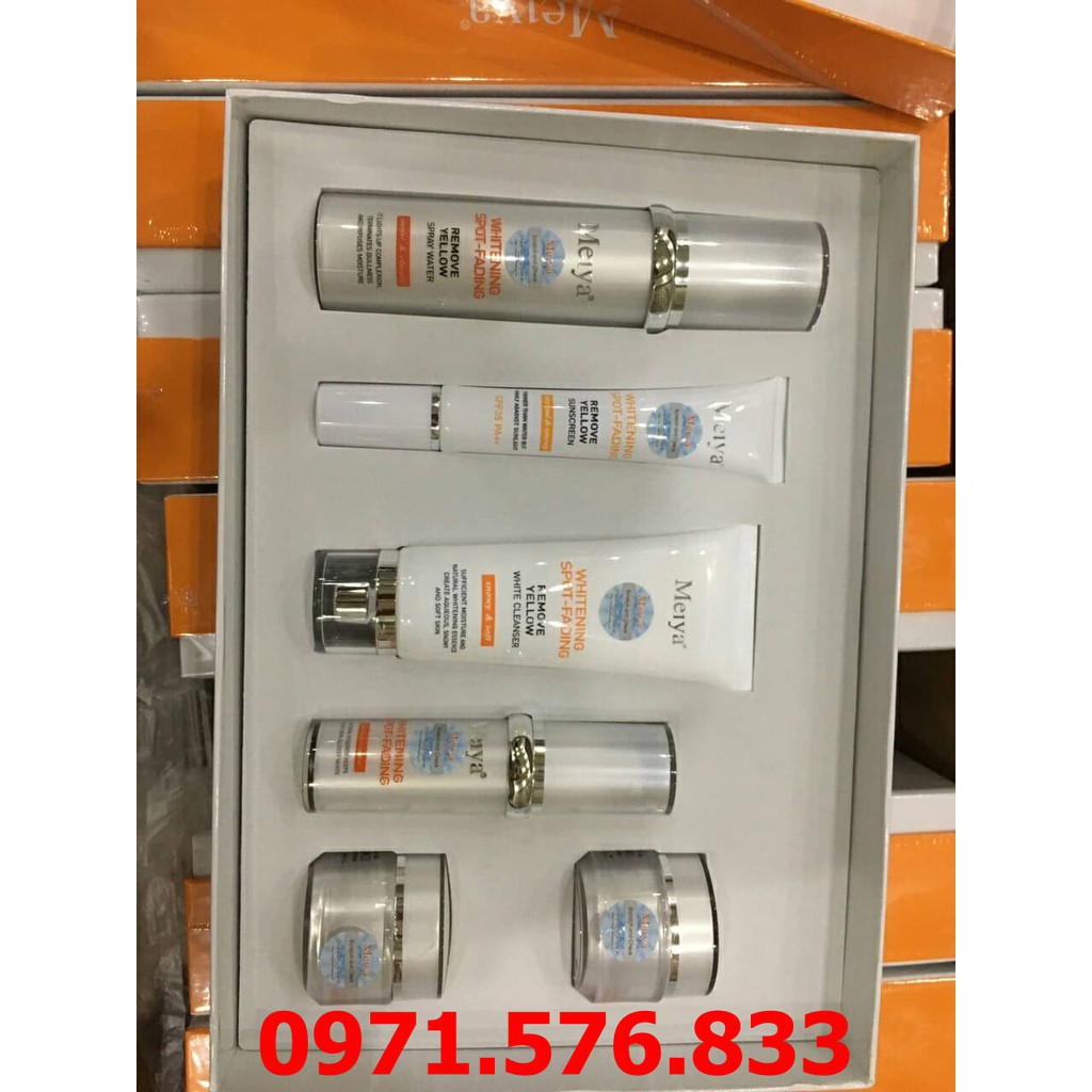 Bộ Mỹ Phẩm Meiya Nhật Bản 6 In 1 Mới Cao Cấp Màu Cam