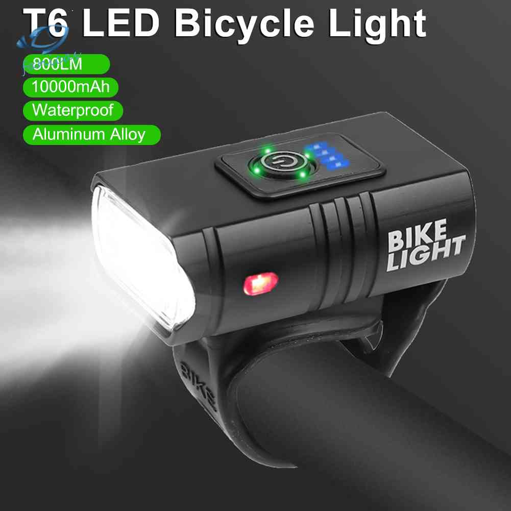 Đèn Pha LED T6 800LM 6 Chế Độ Chống Thấm Nước Cho Xe Đạp Leo Núi