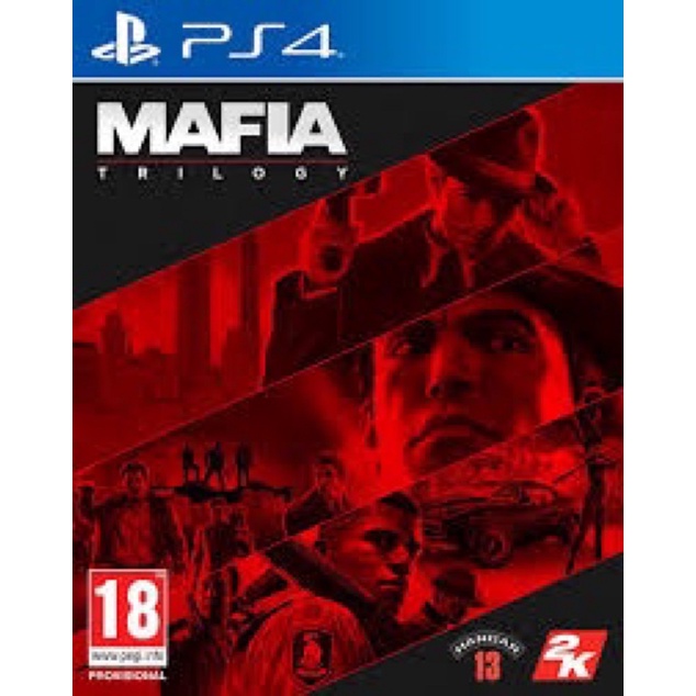Đĩa game ps4: Mafia Trilogy
