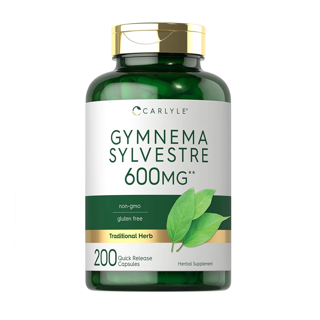 Viên uống hỗ trợ đường huyết, tiểu đường Carlyle Gymnema Sylvestre 600mg 200 viên