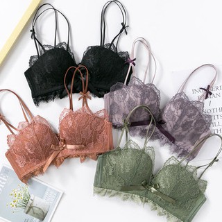 [SỈ] Bộ đồ lót, áo lót ren nữ Floral Girl nâng ngực không gọng siêu gợi cảm quyến rũ A78