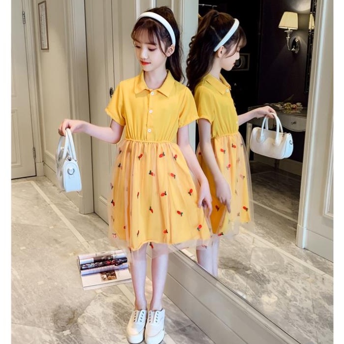 Đầm bé gái cao cấp (3 - 12 tuổi) ☑️ váy bé gái đẹp mập☑️ thời trang bé gái size đại 25kg, 30kg, 35kg, 40kg