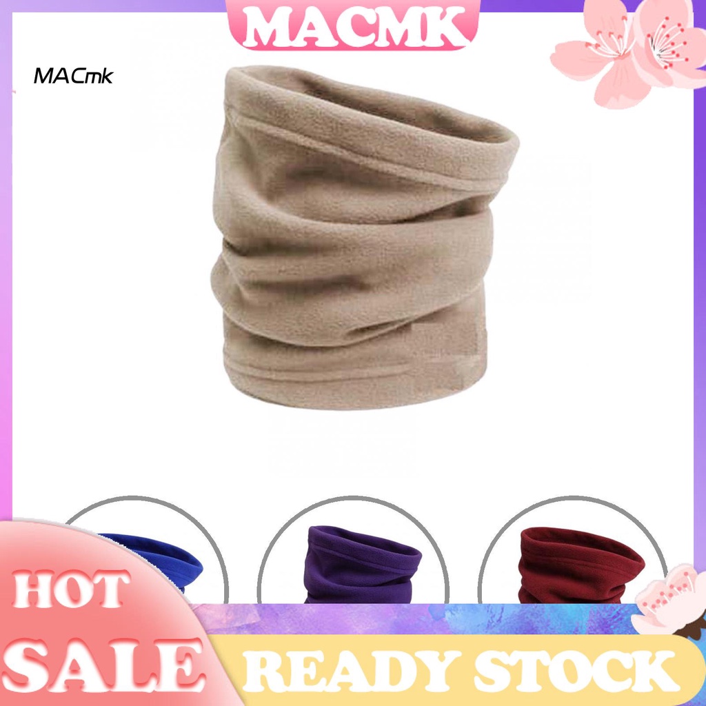 Vòng giữ ấm cổ bằng vải lông cừu hình tròn dành cho thể thao
