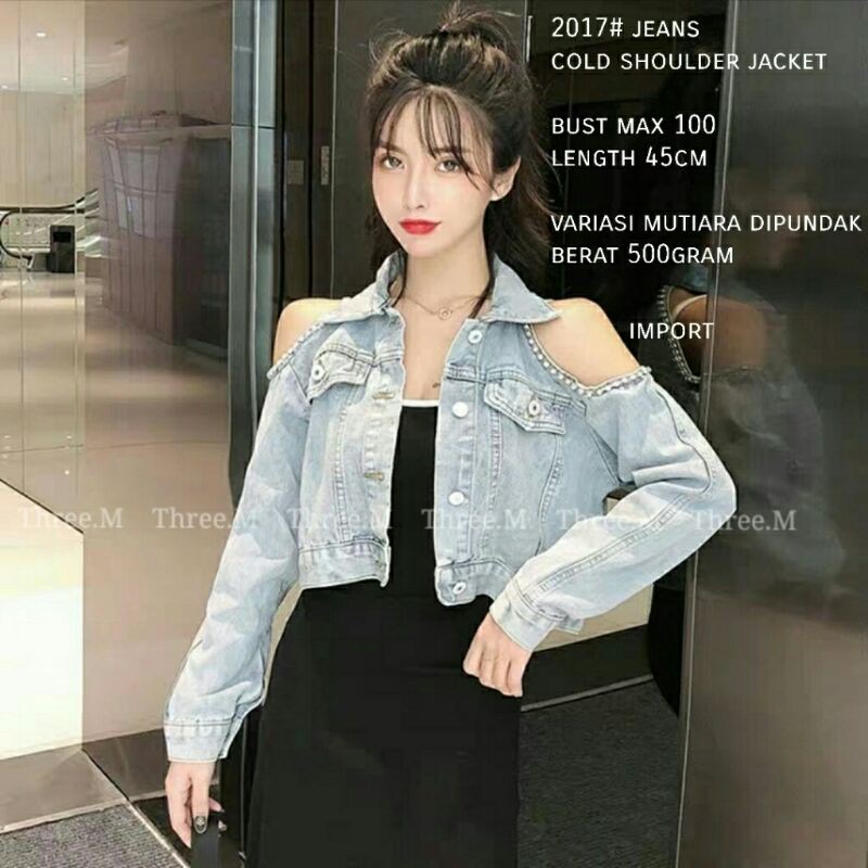 Áo Khoác Jeans Thời Trang Cho Nam Bm- 2017