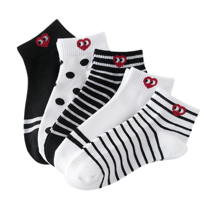 Đôi Tất Cotton Ngắn Màu Trơn Trang Trí Nơ Buộc Xinh Xắn Cho Nữ | BigBuy360 - bigbuy360.vn