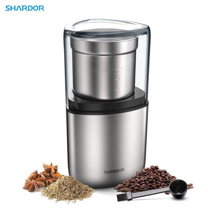 Sản Phẩm Máy xay hạt cà phê và gia vị đa năng, thương hiệu Shardor CG715S (Bảo hành điện tử 6 tháng) .