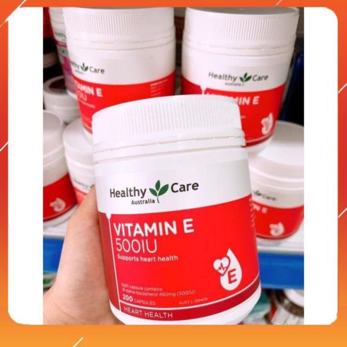 Vitamin E Healthy Care úc  mẫu mới nhất, đẹp da chống lão hóa
