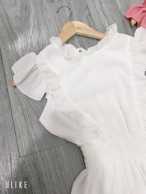 Đầm maxi 2 bèo đuôi cá siêu xinh (hình thật+video) | BigBuy360 - bigbuy360.vn