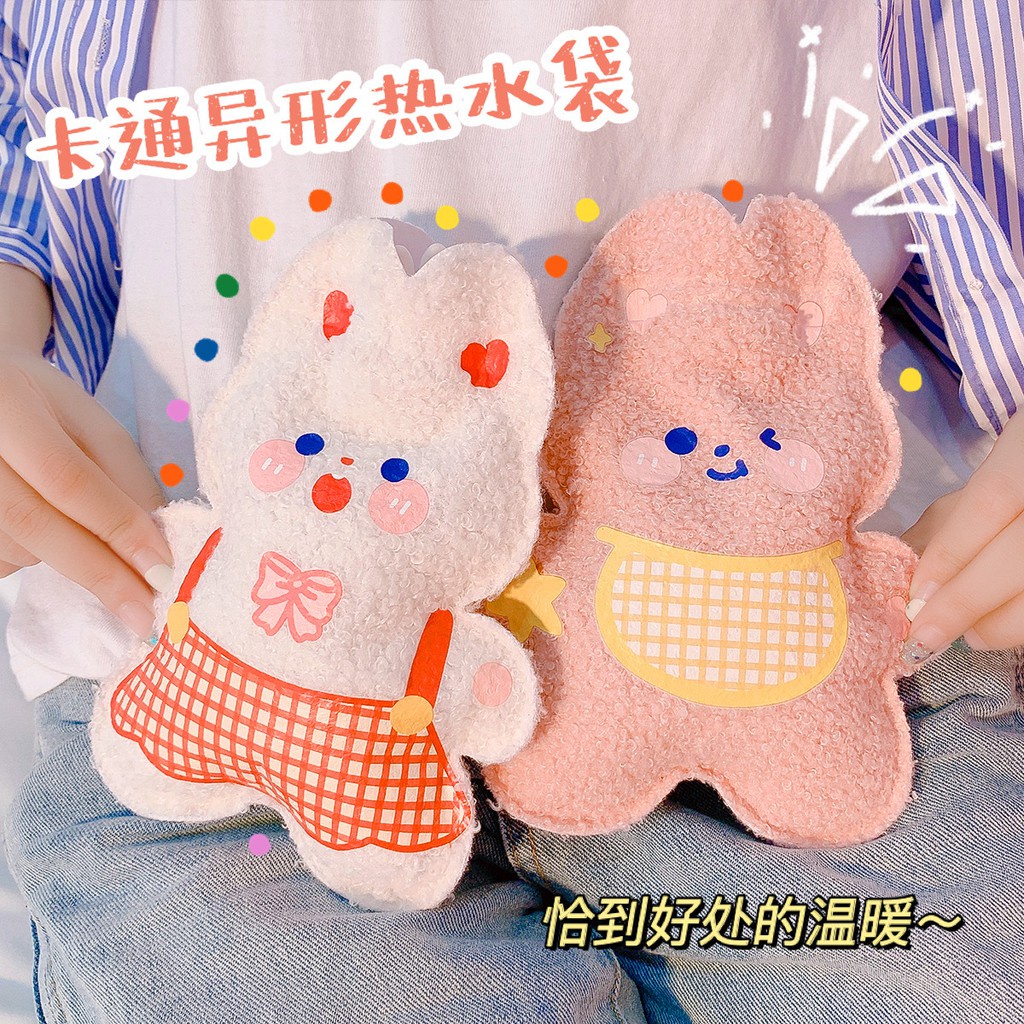 [Hàng mới về]  Túi chườm nóng lạnh lông thỏ mềm các mẫu cute giảm đau bụng kinh, túi chườm giữ ấm cho mùa đông