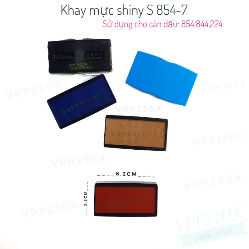 Khay mực dấu shiny 853,854,843,844,223,224.