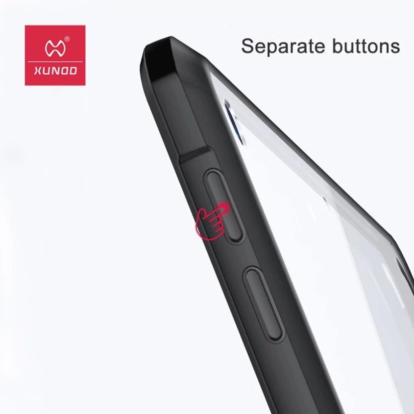 Ốp lưng XUNDD iPad Mini 6 / Mini 5/4 (BEETLE SERIES) - Chống shock, Mặt lưng trong suốt, Viền TPU