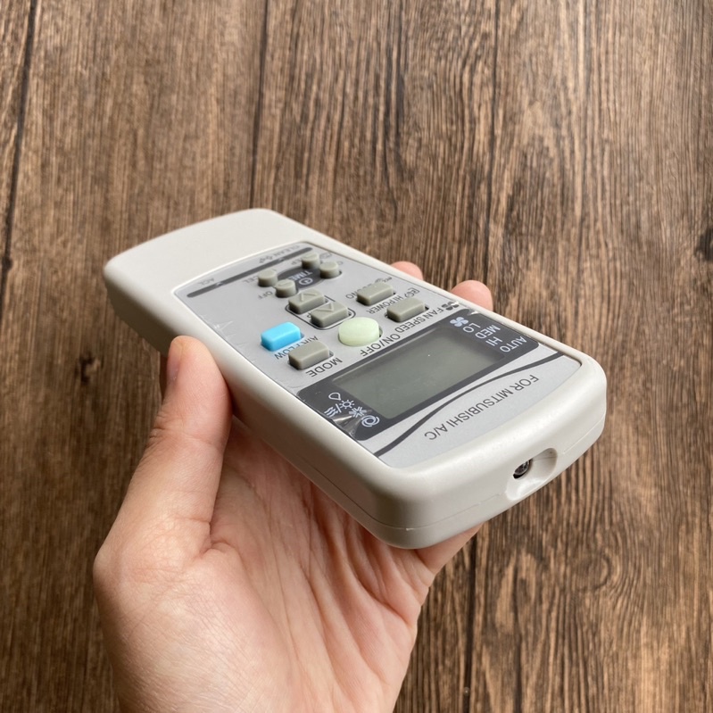 REMOTE máy lạnh MITSUBISHI xám