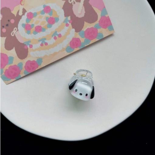 PVN49921 Kẹp Tóc Đuôi Ngựa Hoạt Hình Kuromi Nhật Bản Siêu Mỏng Đáng Yêu Cho Bé Gái Giá Rẻ