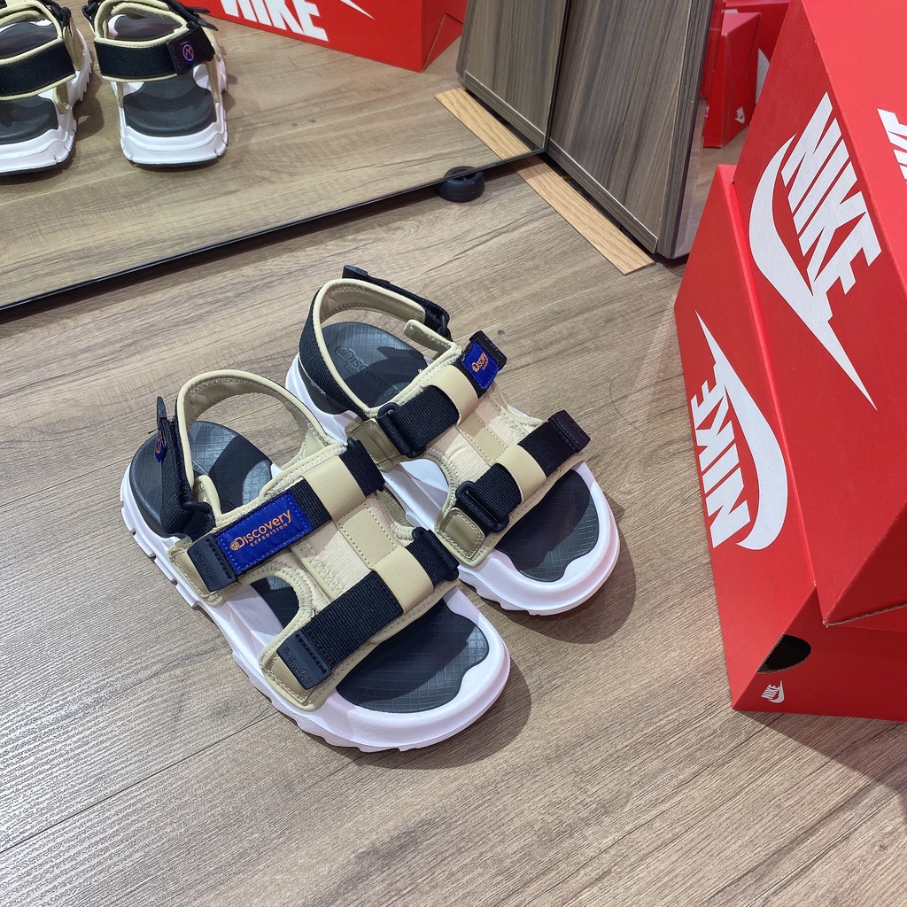 [CHÍNH HÃNG] Giày Sandals quai hậu Discovery màu Olive - CODE: DXSH7312N-BGS