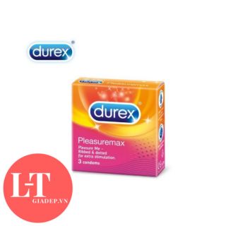 Bao cao su Durex Pleasuremax 3 bao
