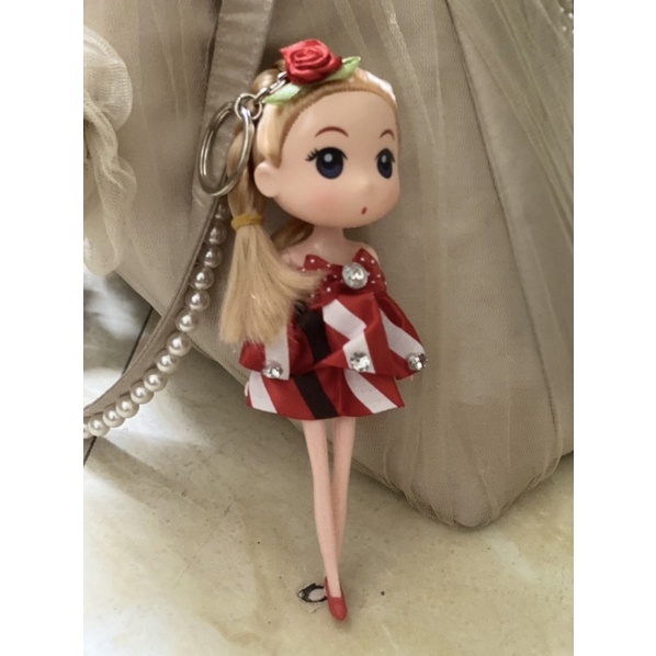 Búp bê chibi có móc khóa treo cặp xinh xắn loại móc xịn - mẫu 2