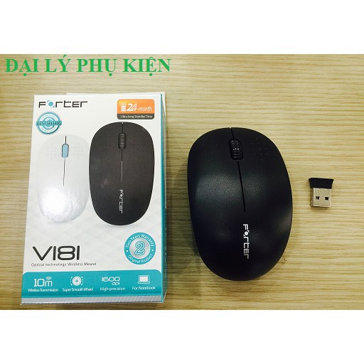 Chuột ko dây Forter V181 sử dụng được cho TIVI BOX
